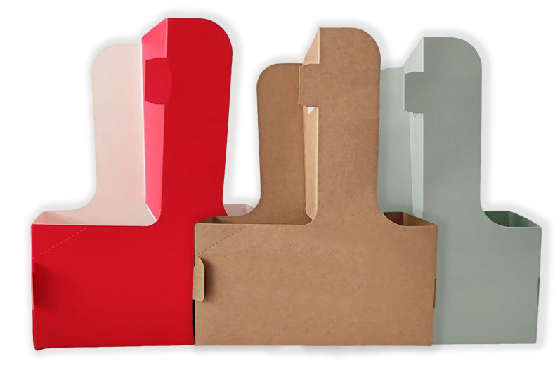 Why Does The Coffee And Beverage Industry Choose Kraft Paper And White Cardboard Cup Holders As Takeaway Containers?