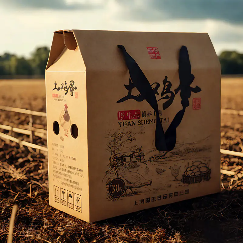 Egg Corrugated Cardboard Box