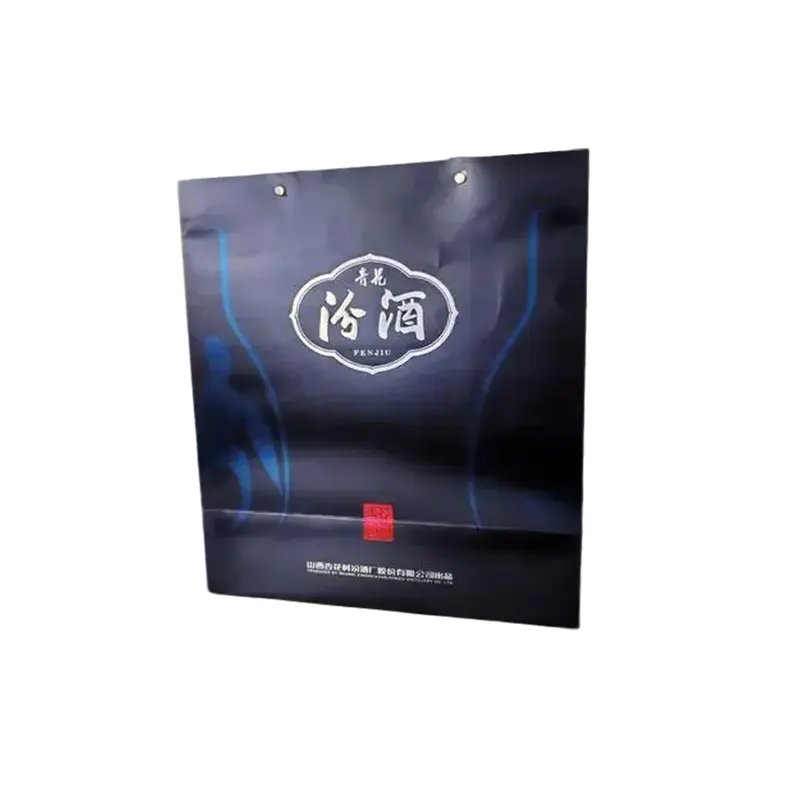 Silver Card Nano Tote Paper Bag